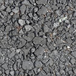 Seamless Textures of Ground Asphalt Road